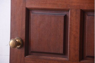 中古　高級品　無垢チーク材製!お屋敷のドア(1)