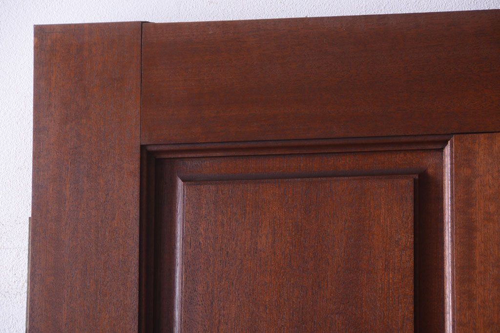 中古　高級品　無垢チーク材製!お屋敷のドア(1)