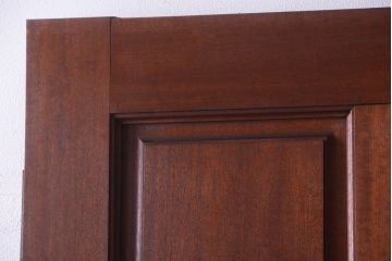 中古　高級品　無垢チーク材製!お屋敷のドア(1)