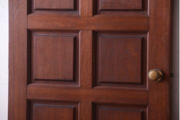 中古　高級品　無垢チーク材製!お屋敷のドア(1)