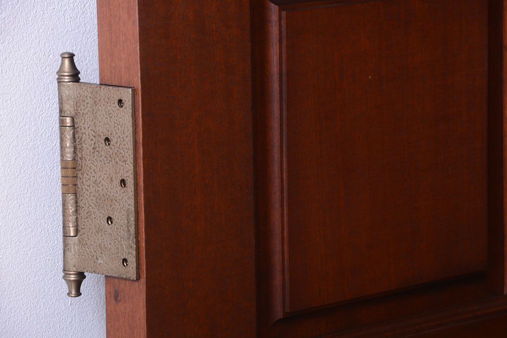 中古　高級品　無垢チーク材製!お屋敷のドア(1)