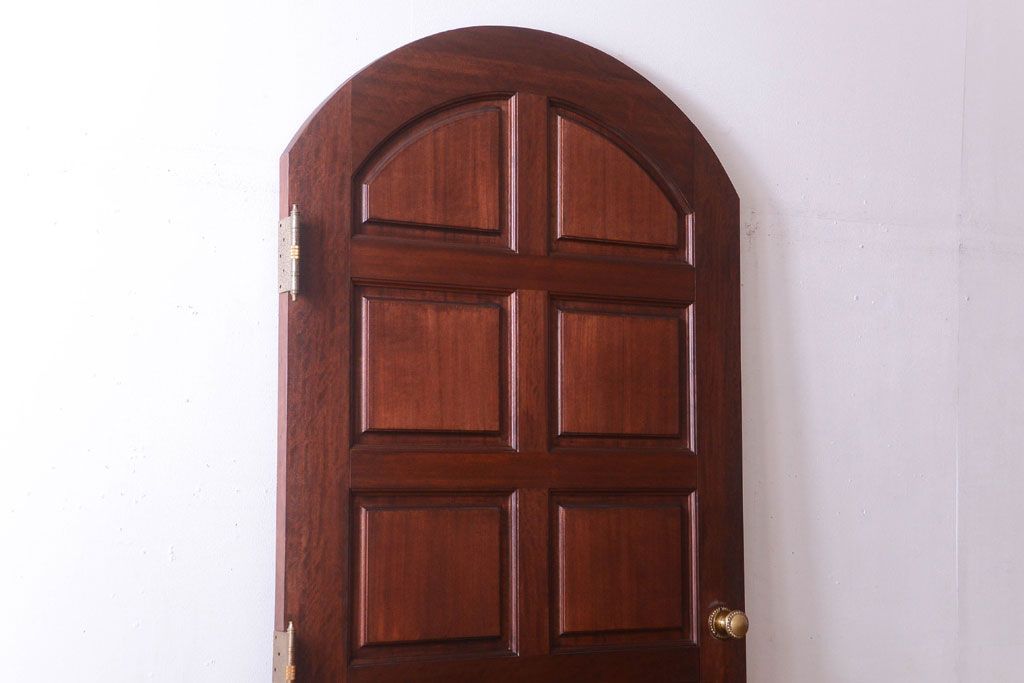 中古　高級品　無垢チーク材製!お屋敷のドア(2)