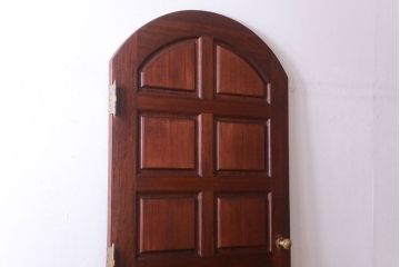 中古　高級品　無垢チーク材製!お屋敷のドア(2)