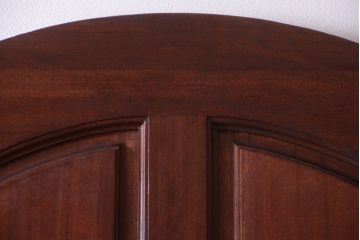 中古　高級品　無垢チーク材製!お屋敷のドア(2)