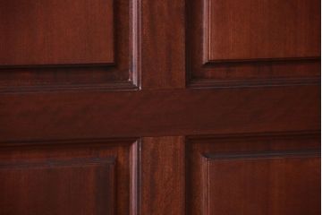 中古　高級品　無垢チーク材製!お屋敷のドア(2)