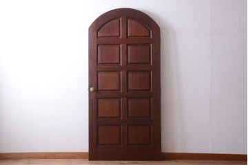 中古　高級品　無垢チーク材製!お屋敷のドア(2)