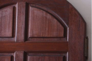 中古　高級品　無垢チーク材製!お屋敷のドア(2)