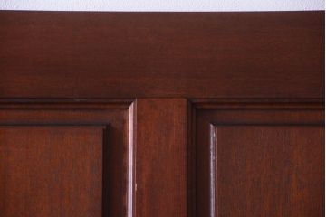 【O様ご成約分】中古　高級品　無垢チーク材製!お屋敷のドア(3)