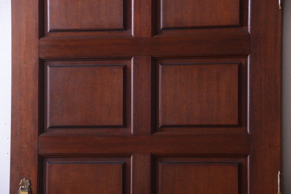 【O様ご成約分】中古　高級品　無垢チーク材製!お屋敷のドア(3)