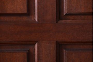 【O様ご成約分】中古　高級品　無垢チーク材製!お屋敷のドア(3)