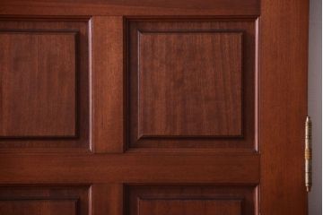 中古　高級品　無垢チーク材製!お屋敷の両開きドア