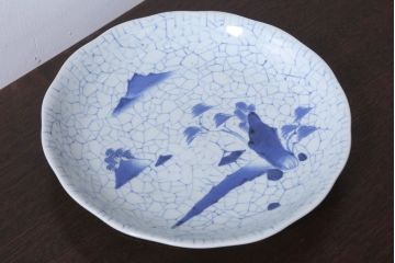 アンティーク雑貨　古民具・骨董　幕末〜明治　染付尺皿