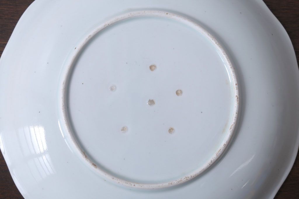 アンティーク雑貨　古民具・骨董　幕末〜明治　染付尺皿