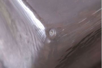 アンティーク雑貨　昭和レトロ　アイアンラック付き!蓋付きガラス瓶4個セット