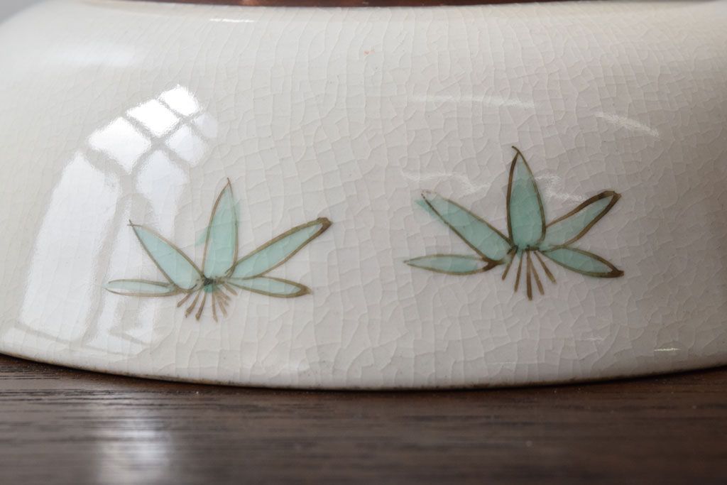 古民具・骨董　明治〜大正　九谷色絵なます皿6客セット