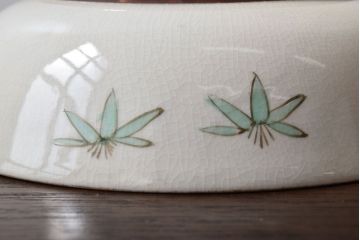 古民具・骨董　明治〜大正　九谷色絵なます皿6客セット