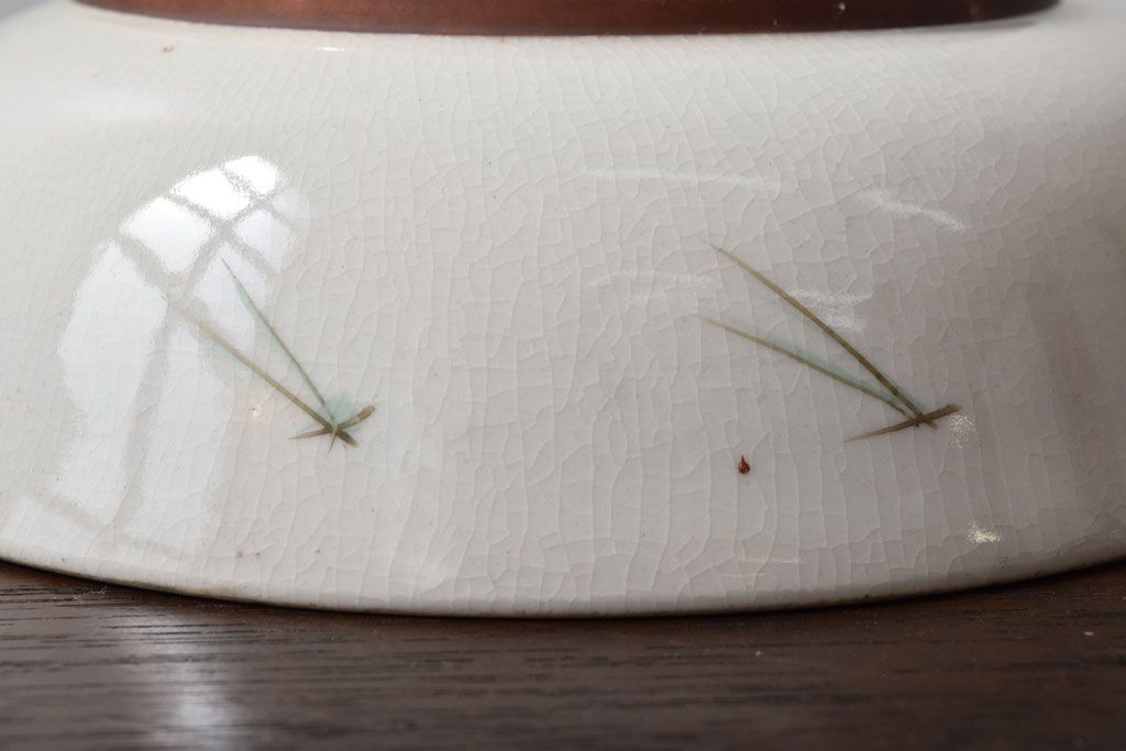 古民具・骨董　明治〜大正　九谷色絵なます皿6客セット