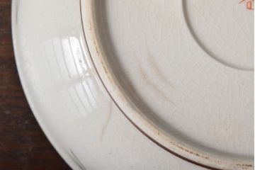 古民具・骨董　明治〜大正　九谷色絵なます皿6客セット