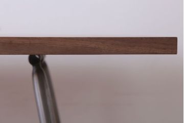 ラフジュオリジナル　高さ調節可能!鉄脚折りたたみテーブル(作業台)(2)