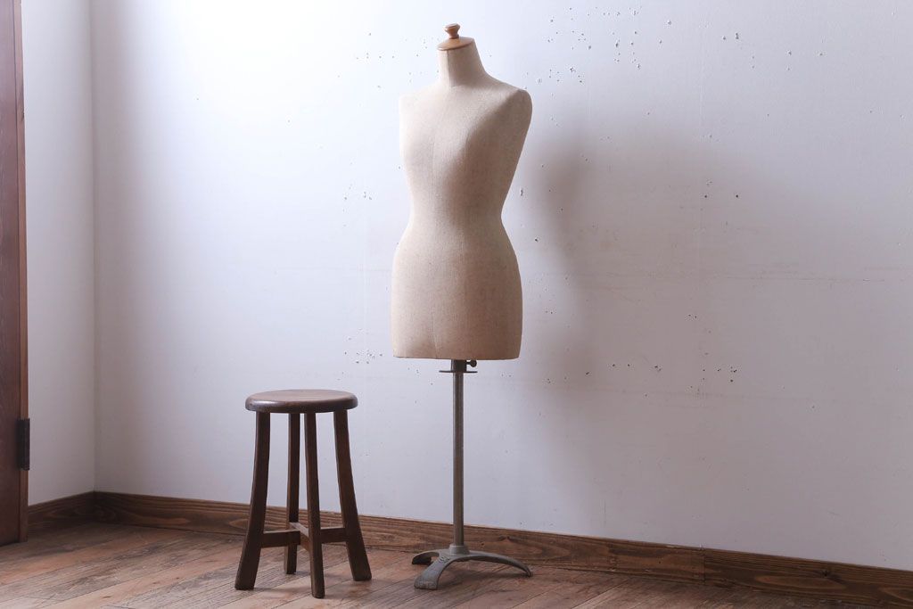 アンティーク雑貨　昭和レトロ　ビンテージトルソー(マネキン)