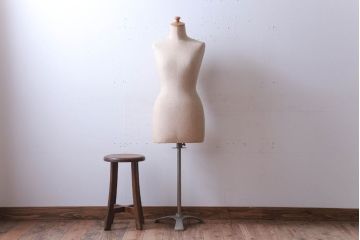 アンティーク雑貨　昭和レトロ　ビンテージトルソー(マネキン)