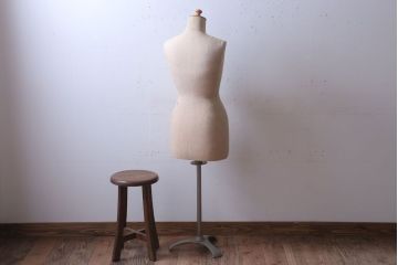 アンティーク雑貨　昭和レトロ　ビンテージトルソー(マネキン)