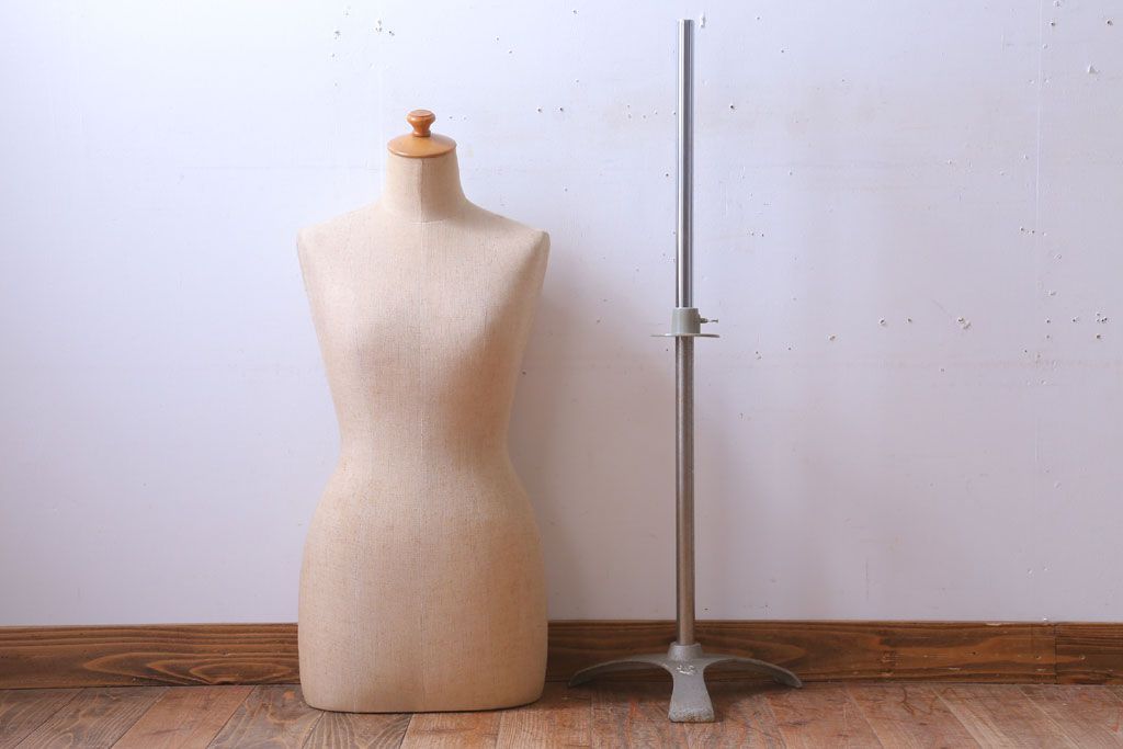 アンティーク雑貨　昭和レトロ　ビンテージトルソー(マネキン)