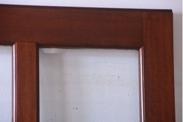 【O様ご成約分】中古　高級品　無垢チーク材製!お屋敷のガラス入りドア