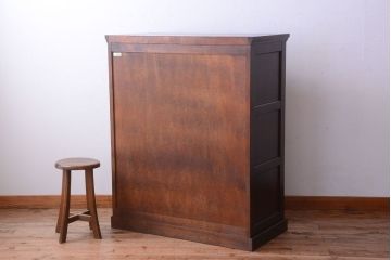 中古　北海道民芸家具　シックなチェスト(定価約24万円)(2)
