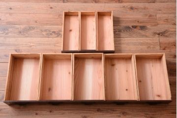 アンティーク家具　古民具・骨董　脚付き!六尺水屋箪笥サイドボード(2)