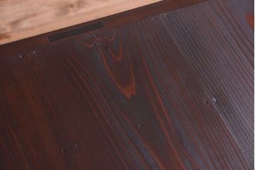 アンティーク家具　古民具・骨董　脚付き!六尺水屋箪笥サイドボード(2)