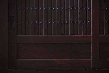 アンティーク家具　古民具・骨董　脚付き!六尺水屋箪笥サイドボード(2)