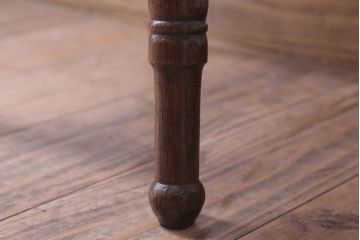 アンティーク家具　大正ロマン　古いナラ材のおしゃれなアンティークチェア