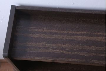 アンティーク家具　和製アンティーク　小振りでシンプルな古い木製の本棚