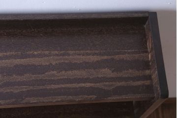 アンティーク家具　和製アンティーク　小振りでシンプルな古い木製の本棚