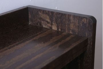 アンティーク家具　和製アンティーク　小振りでシンプルな古い木製の本棚