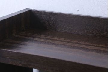 アンティーク家具　和製アンティーク　小振りでシンプルな古い木製の本棚