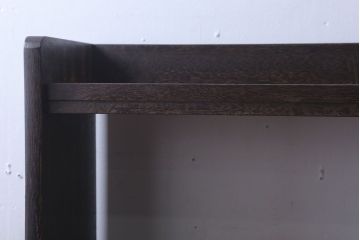 アンティーク家具　和製アンティーク　小振りでシンプルな古い木製の本棚