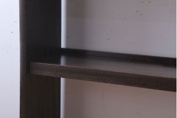 アンティーク家具　和製アンティーク　小振りでシンプルな古い木製の本棚