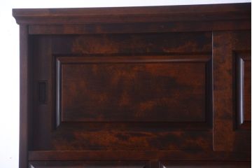 中古　北海道民芸家具　3段重ねチェスト(衣装箪笥・整理タンス・きものチェスト)