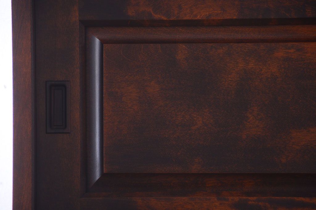 中古　北海道民芸家具　3段重ねチェスト(衣装箪笥・整理タンス・きものチェスト)