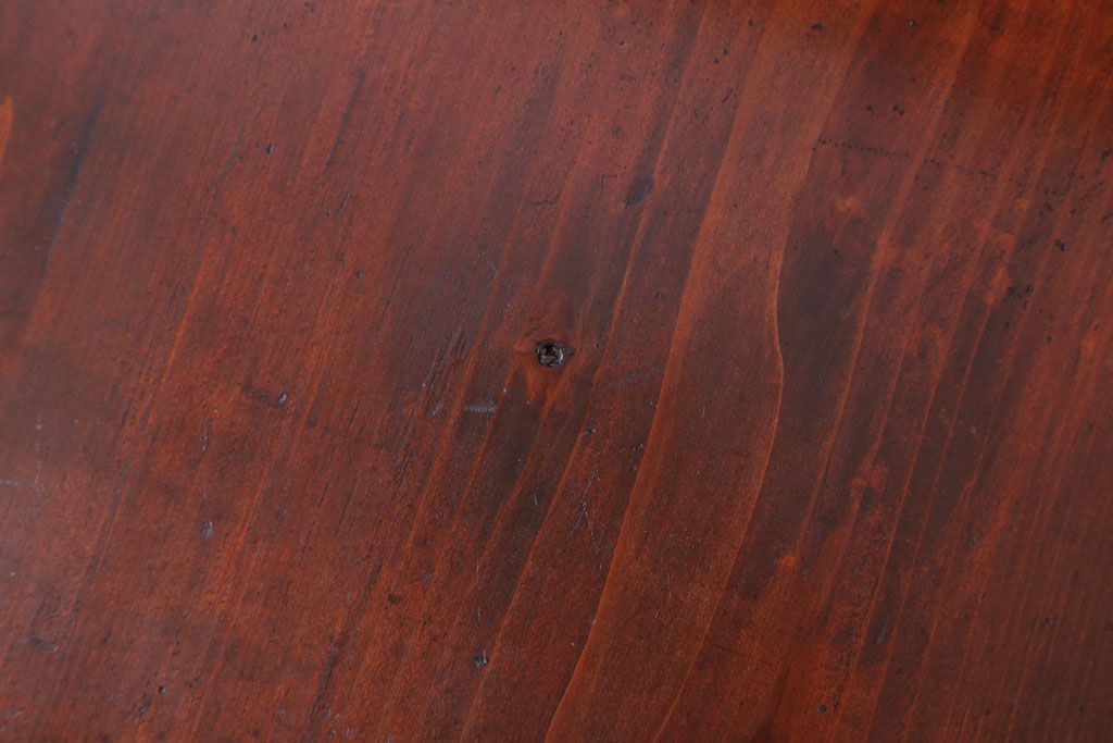 レトロ家具　昭和レトロ　古い木製の大型陳列台(陳列棚・飾り棚・飾り台)