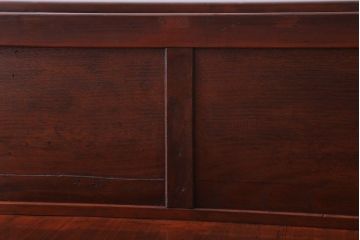 レトロ家具　昭和レトロ　古い木製の大型陳列台(陳列棚・飾り棚・飾り台)