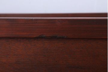 レトロ家具　昭和レトロ　古い木製の大型陳列台(陳列棚・飾り棚・飾り台)