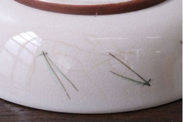 古民具・骨董　明治〜大正　九谷色絵なます皿5客セット(2)