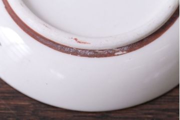 古民具・骨董　明治〜大正　九谷色絵小皿5客セット(1)