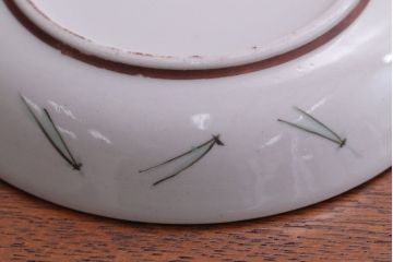 アンティーク雑貨　古民具・骨董　明治〜大正　九谷色絵皿4客セット