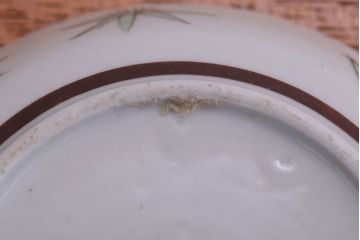 アンティーク雑貨　古民具・骨董　明治〜大正　九谷色絵皿5客セット