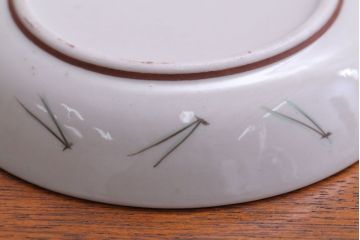 アンティーク雑貨　古民具・骨董　明治〜大正　九谷色絵皿6客セット