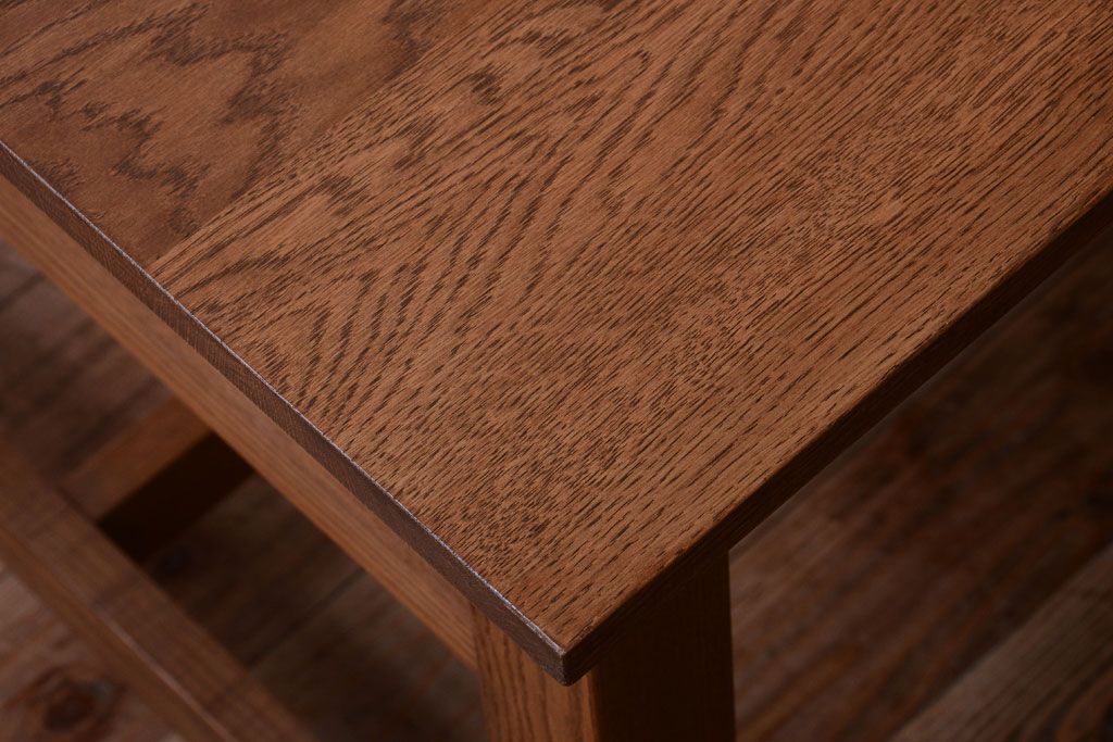 【N様ご成約分】アンティーク　古い木の大きなダイニングテーブル(作業台)